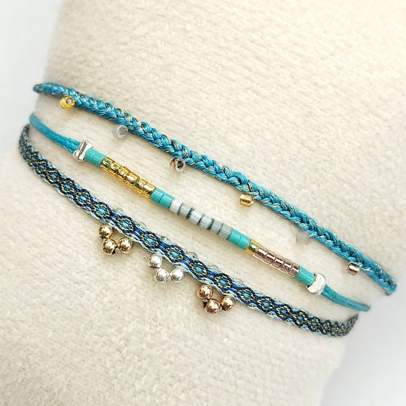Pulsera Triple Horizonte