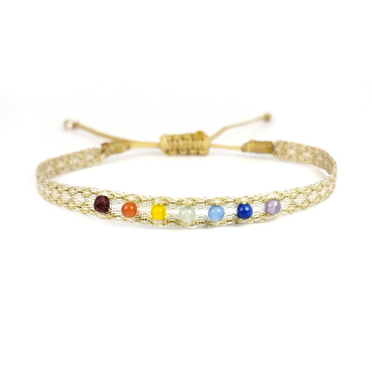 Pulsera Chakra Plenitud Perlada